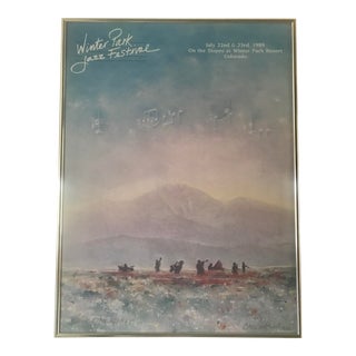 Winter Park Poster by David Brownstead For Sale