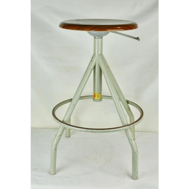 Industrial Stool from Werzalit, 1970s For Sale - Image 11 of 18