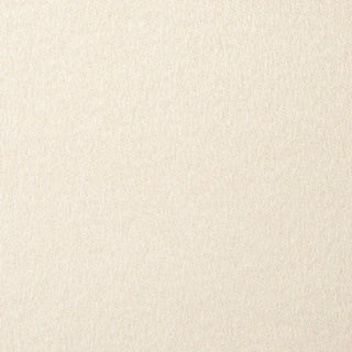 Schumacher Karla Fleeced Wool Fabric in Ivory For Sale