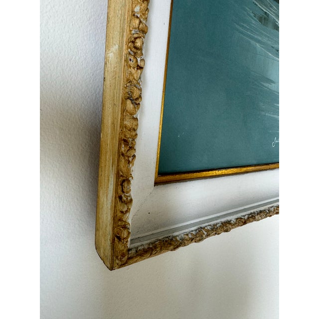 1970's Julie Gregrory Seascape Oil on Canvas Painting, Framed For Sale - Image 12 of 12