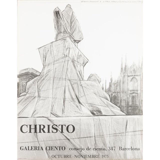 Christo Milan Piazza Del Duomo Poster For Sale - Image 5 of 5