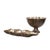 Golden Ore Organic Shaped Oblong Bowl For Sale - Image 9 of 11