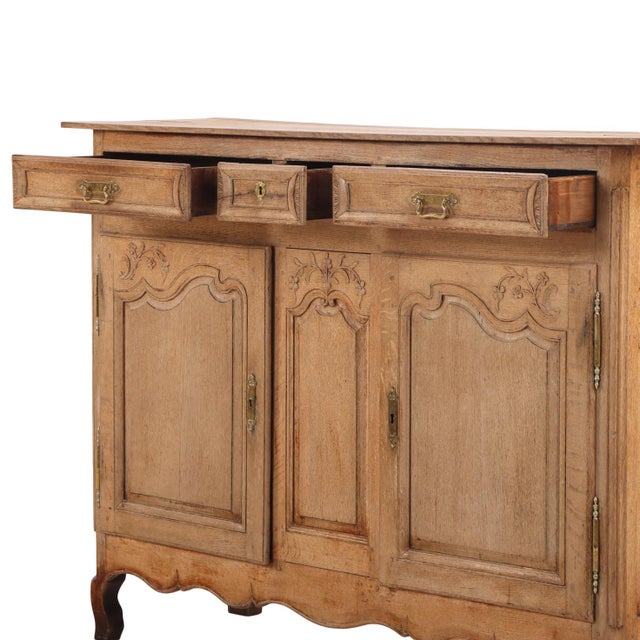 Mid 20th Century French Provincial Oak Sideboard, 19th C. For Sale - Image 5 of 5
