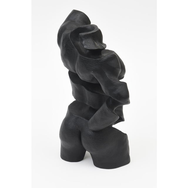 Surrealist Unraveling Fragmented Male Torso Resin Sculpture by Tms, 2005 For Sale - Image 4 of 10