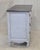 Vintage Swedish Rococo Style Chest of Three Drawers With Brass Hardware For Sale - Image 12 of 14