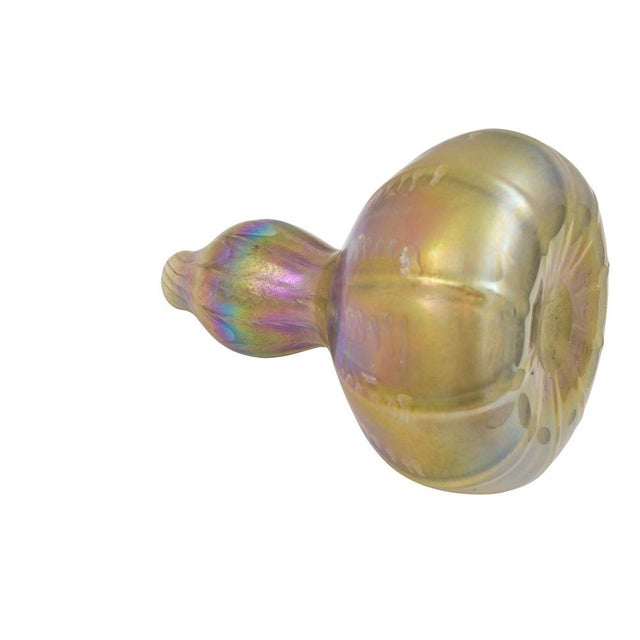 Louis C Glass Vase by Louis Comfort Tiffany, 1894 For Sale - Image 6 of 9