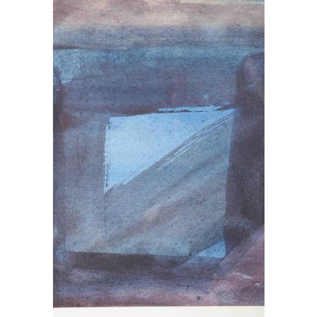 Helge Christiansen, Abstract Composition, 1960s, Watercolour on Paper For Sale - Image 3 of 6