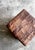 Vintage Patchwork Brown Leather Ottoman with Storage, 1970s For Sale - Image 3 of 10