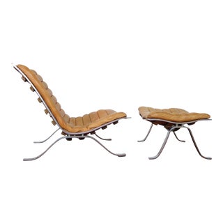 Arne Norell “Ari” Lounge Chair & Ottoman For Sale