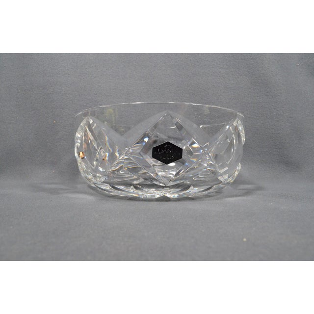 French Vintage Saint-Louis French Hand-Cut Crystal Centerpiece Bowl, 20th Century For Sale - Image 3 of 15