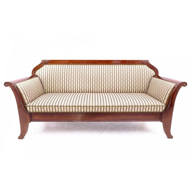 Brown Antique Northern European Sofa, 1880 For Sale - Image 8 of 8