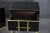 Black Pair Nightstands in Wood , Black Color 1950s Style For Sale - Image 8 of 10