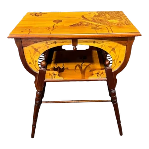 Galle Style Art Nouveau Parlor Table