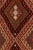 Rug & Kilim 1950s Vintage Tribal Runner in Burgundy, Multicolor Geometric Patterns For Sale - Image 4 of 7