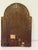 Blue 1805 Spanish Colonial Retablo of Our Lady of Mount Carmel With Souls in Purgatory – Painted Wood Devotional Panel For Sale - Image 8 of 8