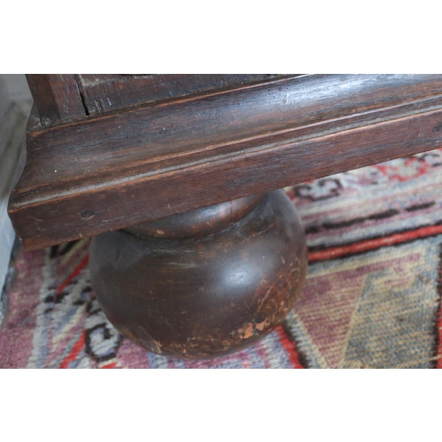 Antique Carved Oak Farmhouse Wardrobe, 1780 For Sale - Image 6 of 18