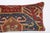 Antique Tribal Turkish Blue Tones Sofa Rug Pillow Cover -14'' X 31'' For Sale - Image 4 of 8
