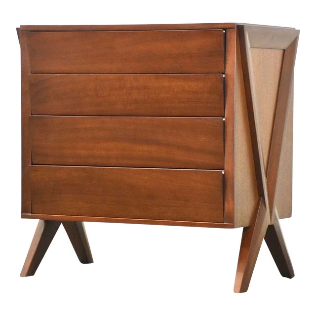 Mid Century Mahogany Dresser For Sale