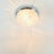Mid-Century Modern Large Mid-Century Flower-Shaped Glass Flush Mount from Limburg, Germany, 1970s For Sale - Image 3 of 10