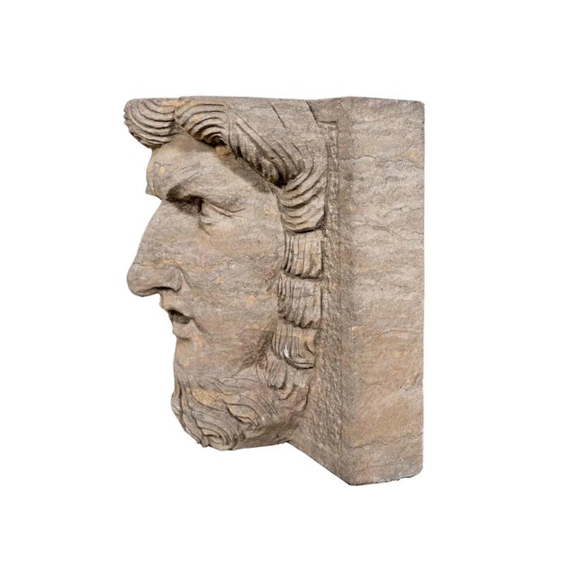 Antique Beaux Arts Mascaron For Sale - Image 4 of 5