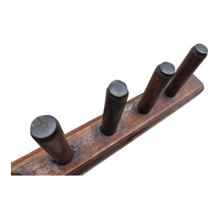 1930s Arts and Crafts Wooden Magazine Rack For Sale