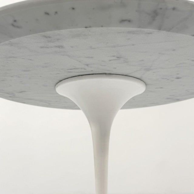 Tulip Side Table in Marble by Eero Saarinen for Knoll, 1970s For Sale - Image 6 of 10