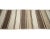 Brown & Cream Striped Vintage Kilim Runner For Sale - Image 4 of 7