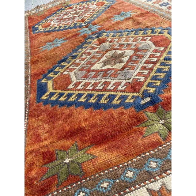 Vintage Turkish Kars Rug, 1970s For Sale - Image 11 of 18