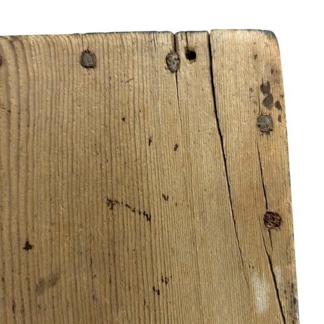 Late 18th Early 19th Century Swedish Rosemaling Hand Painted Folk Art Box For Sale - Image 9 of 9