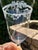 Fostoria 1920s Set of Three Fostoria Optical Bowl With Etched Grapevine Design Around Bowl For Sale - Image 4 of 10