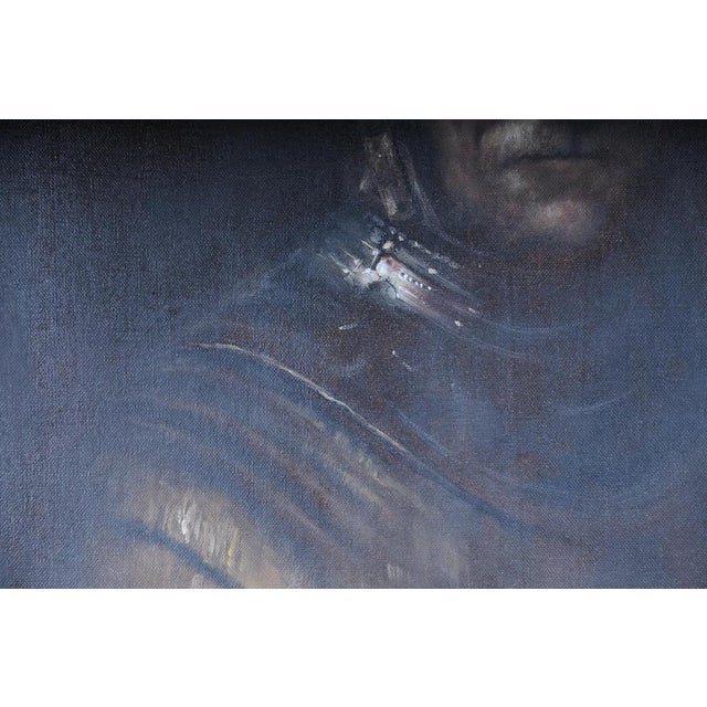 After Rembrandt van Rijn, The Man in the Gold Helmet, Oil Painting, Framed For Sale - Image 10 of 16