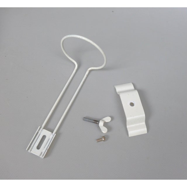 Orange and Light Beige Outdoor Mushroom Lamp from Bega, 1950s For Sale - Image 15 of 18