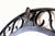 Mid 20th Century French Iron Arching Mirror with Openwork S-Scroll Motifs and Foliage Crest For Sale - Image 4 of 8