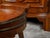 English 19th Century Oval Mahogany Tray Top Table with Brass Accents and Casters For Sale - Image 4 of 10