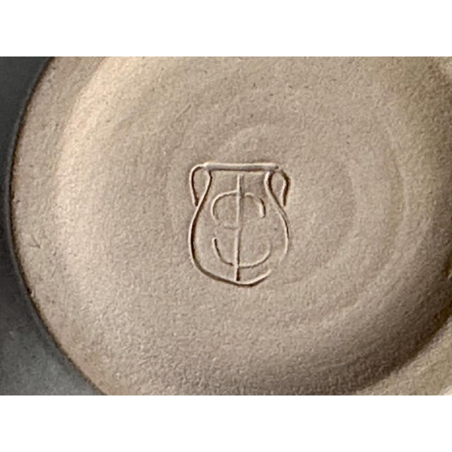 Vintage German Sculptural Ball-Shaped Vase with Flow Glaze, 1960s For Sale - Image 10 of 11