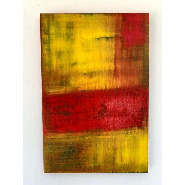 2020s "Morocco 3" Contemporary Original Abstract Painting by Nina Weintraub For Sale - Image 5 of 10