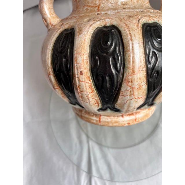 “Alienware” Ditmar Urbach Handled Fish Vase Vintage 1930s Czech Art Deco - Model 8197 Maker/Designer: Ditmar Urbach For Sale - Image 10 of 14