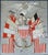 Antique Japanese Embroidered Silk Picture For Sale - Image 4 of 8