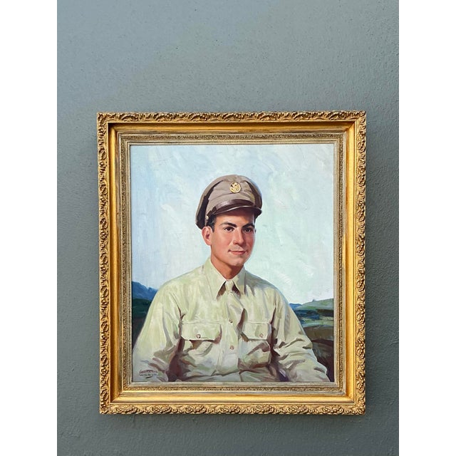 This exceptional original oil painting is a masterful work by the renowned American artist and illustrator Lawrence Wilbur...