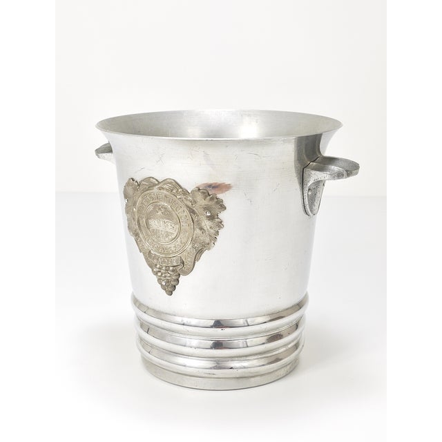Art Deco Champagne Ice Bucket from Heidsieck & Co, 1940s For Sale - Image 3 of 18