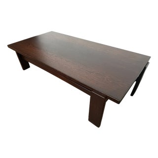 Mid-Century Modern Dutch Coffee Table in Wengé from T Spectrum, 1960s For Sale