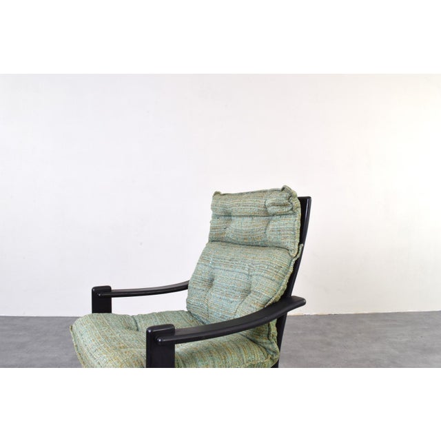Mid-Century Danish Lounge Chairs and Coffee Table, 1970s, Set of 3 For Sale - Image 9 of 17