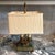 1930s Green Onyx & Brass Bouillotte Lamp For Sale In Chicago - Image 6 of 12