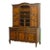 French 1820s Walnut Restoration Vaisselier from Bresse with Burl Wood Panels For Sale