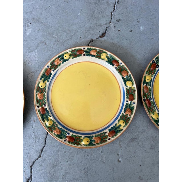 1920s Adams Titian Ware Fruit Plates - Set of 3 For Sale - Image 4 of 6