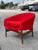 Stunning 1950s Mid Century Modern Chair by Lawrence Peabody for Richardson-Nemschoff. Solid frame. Recently recovered.