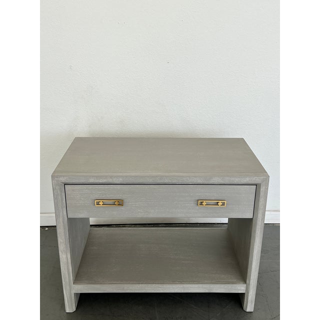 Mitchell Gold Bob Williams Malibu 1 Drawer Side Table | Chairish