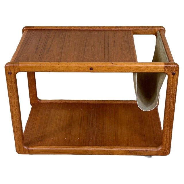 Danish Teak Side Table, 1970s For Sale