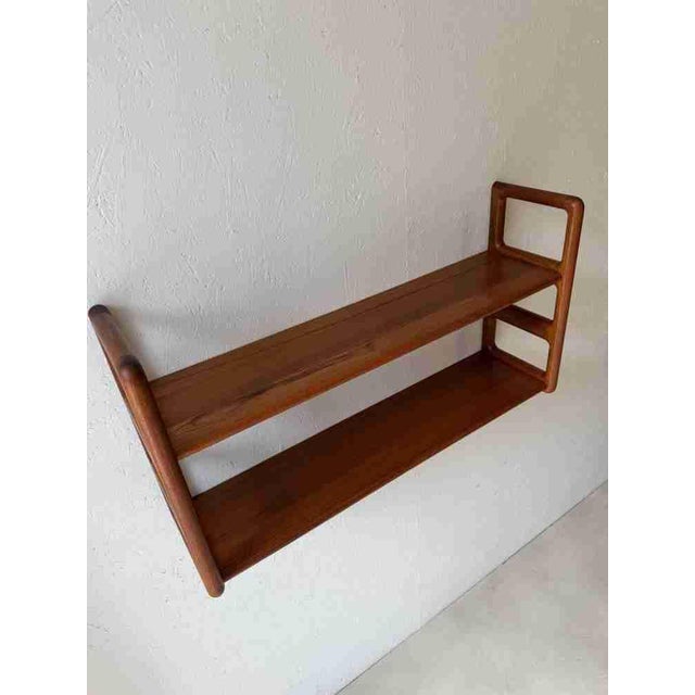 Danish Teak Wall Rack from Dyrlund, 1960s For Sale - Image 5 of 13