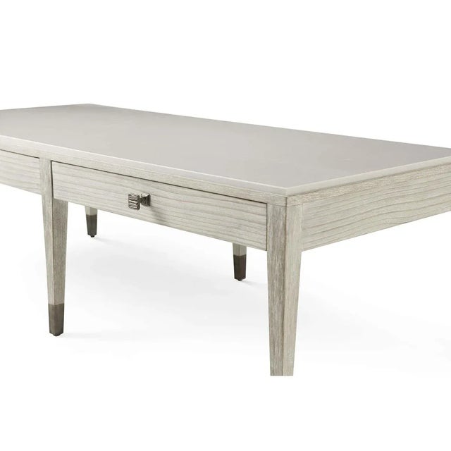 White Coastal Style Cocktail Table For Sale - Image 8 of 9